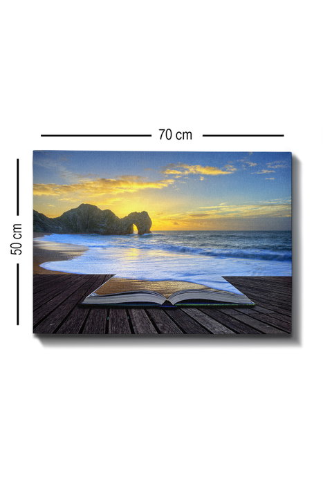 Wallity Kanvas Tablo 50 x 70 Multicolor